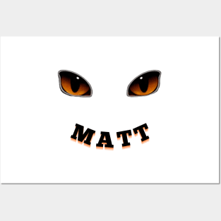 Font Name matt HALLOWEEN Posters and Art